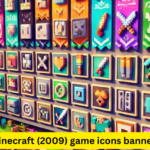 minecraft (2009) game icons banners