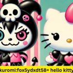 kuromi:fox5ydxdt58= hello kitty