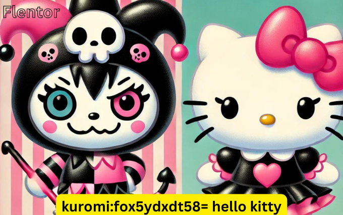 kuromi:fox5ydxdt58= hello kitty