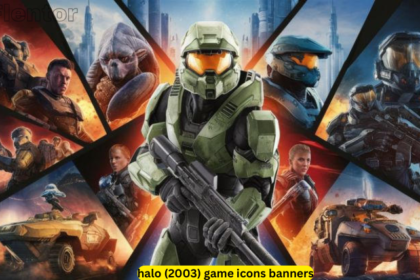 halo (2003) game icons banners