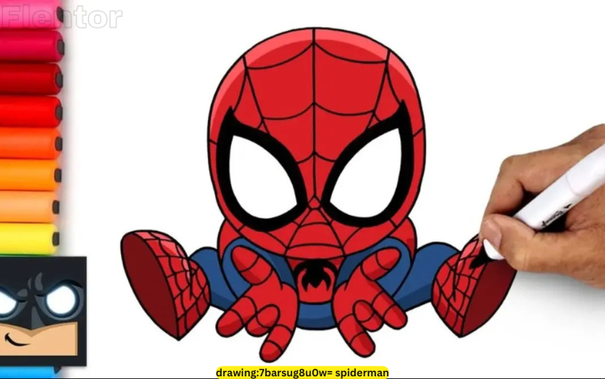 drawing:7barsug8u0w= spiderman