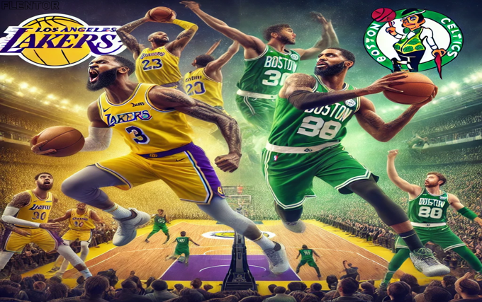 lakers vs boston celtics match player stats